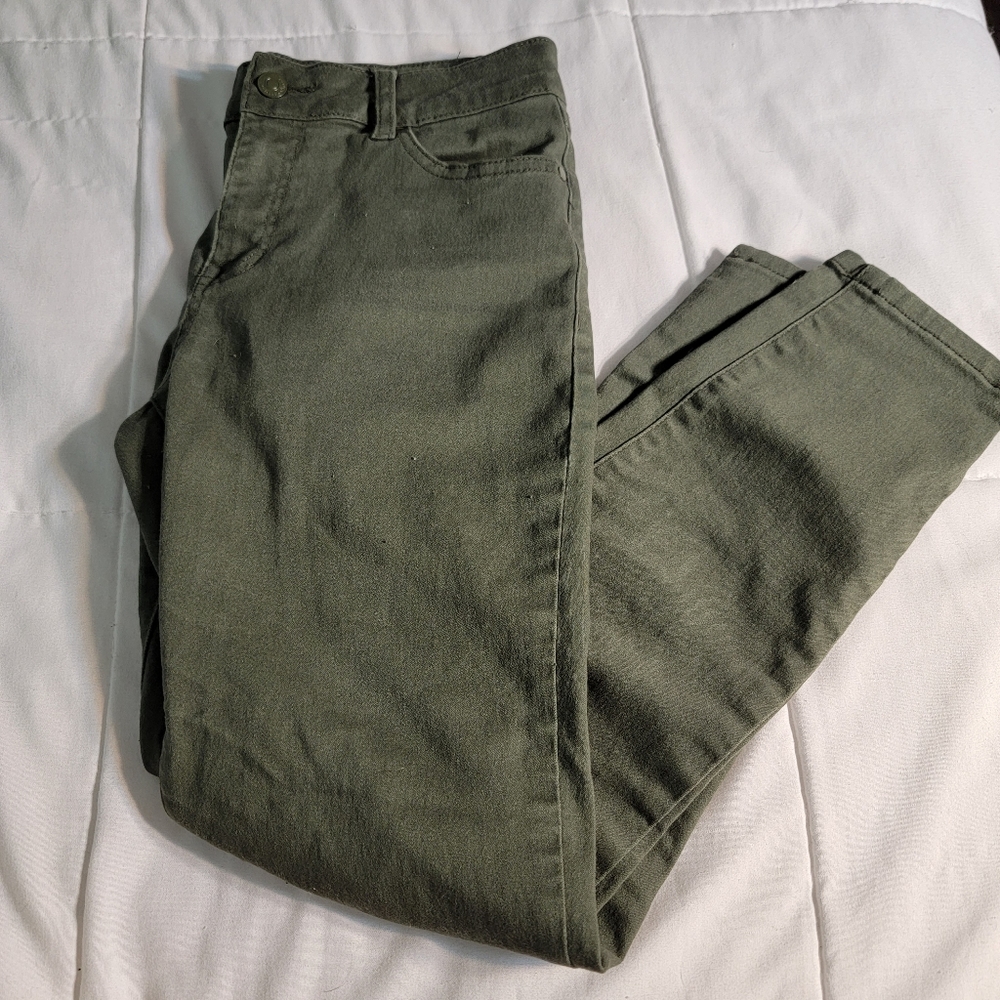Green pants